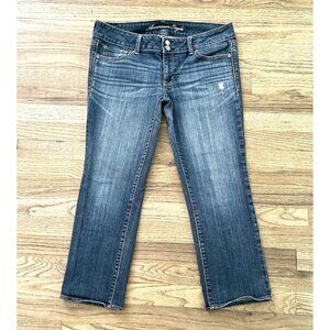 American Eagle Artist Crop Jeans Womens Size 12 regular Denim